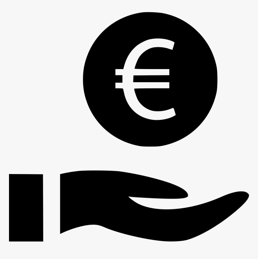 Coin Euro Sign Svg, HD Png Download