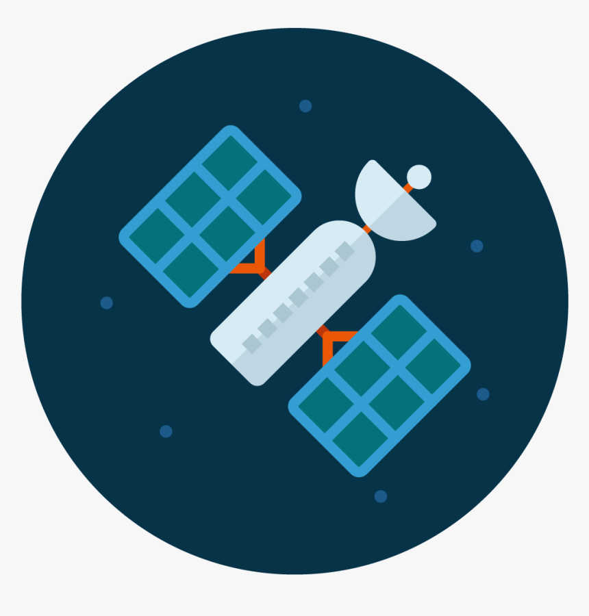 Satelite Icon Vector, HD Png Download