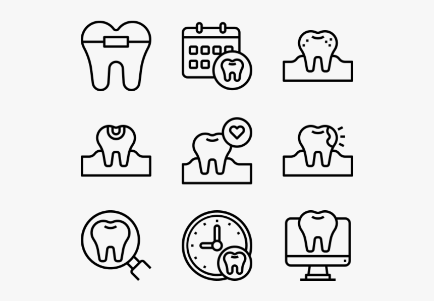 Dental Icon Png, Transparent Png