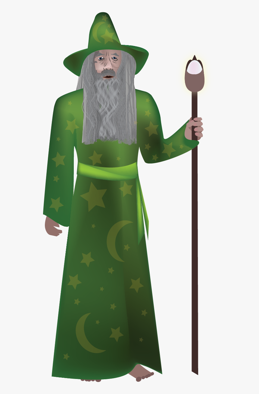 Sorcerer Illustration, HD Png Download