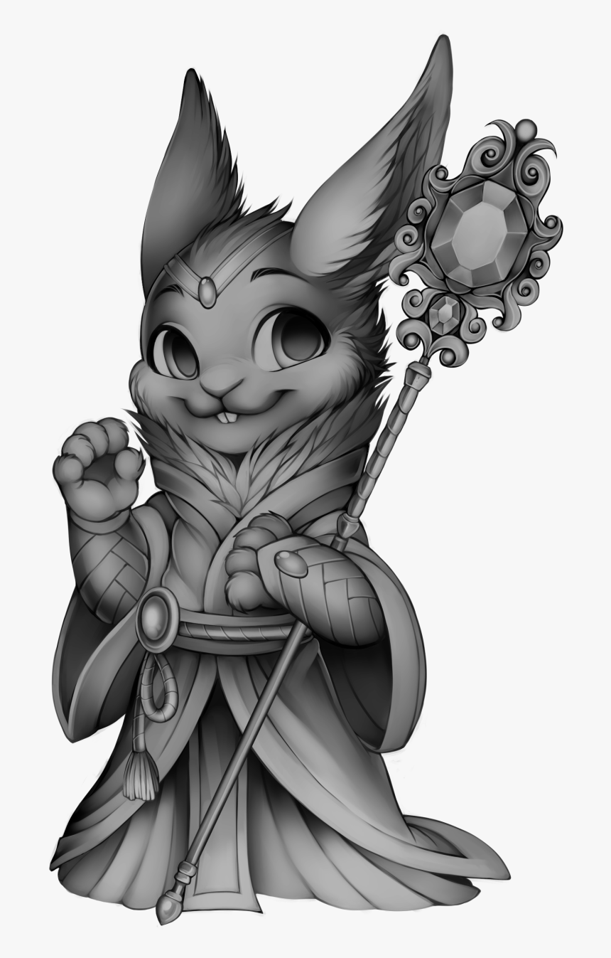 Furvilla Tigereye Peak Sorcerer Rabbit, HD Png Download