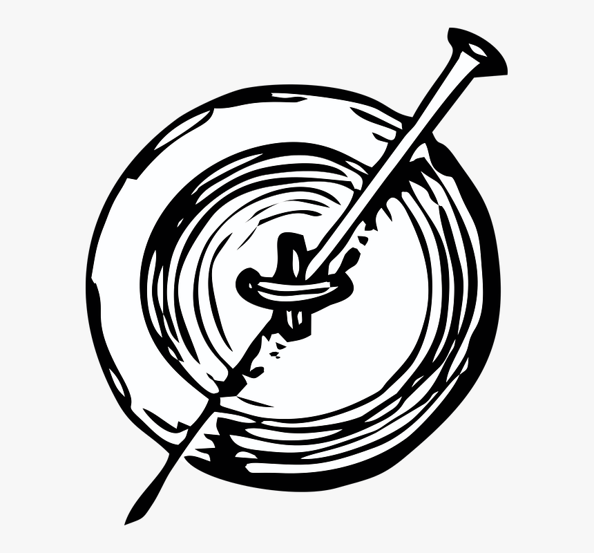 Button, Sewing, Pin, Thread, Vintage, HD Png Download