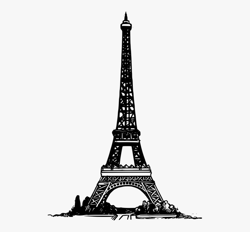 Eiffel Tower, France, Landmark, Paris, Tower, HD Png Download