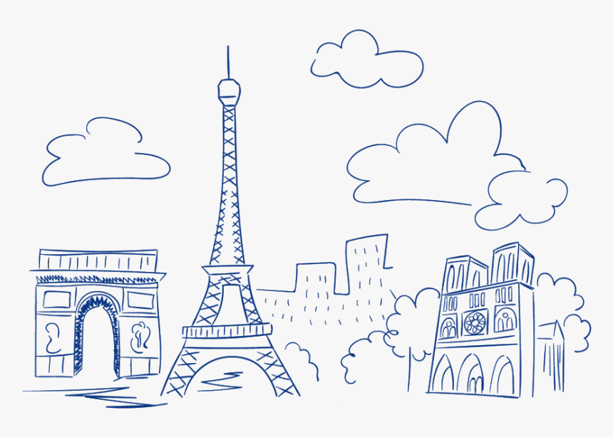 Eiffel Tower Vector Png, Transparent Png