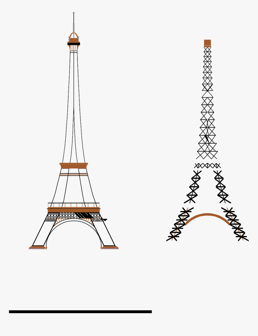 Eiffel Tower Tour Paris Free Photo, HD Png Download