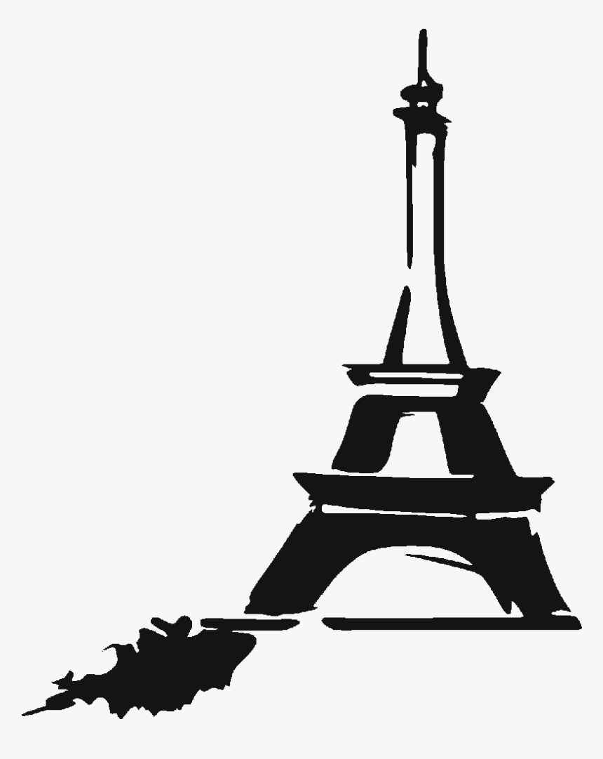 Eiffel Tower Drawing Silhouette Clip Art, HD Png Download