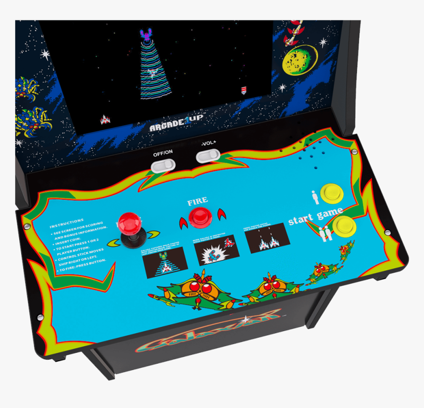 Galaga Arcade Cabinet 
 Class Lazyload Lazyload Fade, HD Png Download