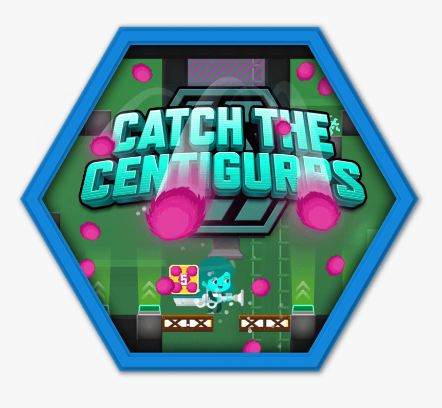 Catch The Centigurps Game Badge, HD Png Download