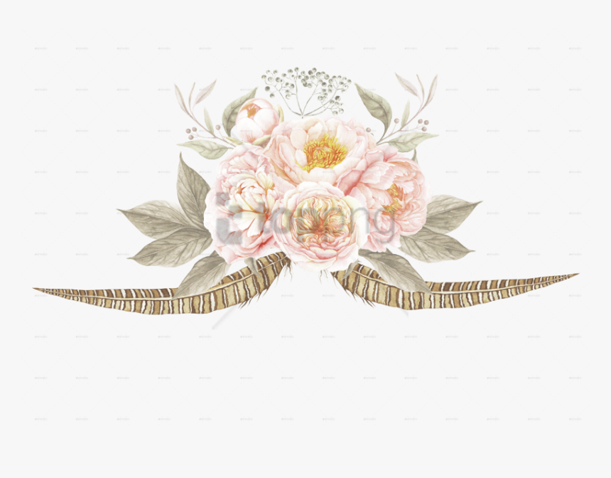Free Png Vintage Flower Flowers On Invitations Png, Transparent Png