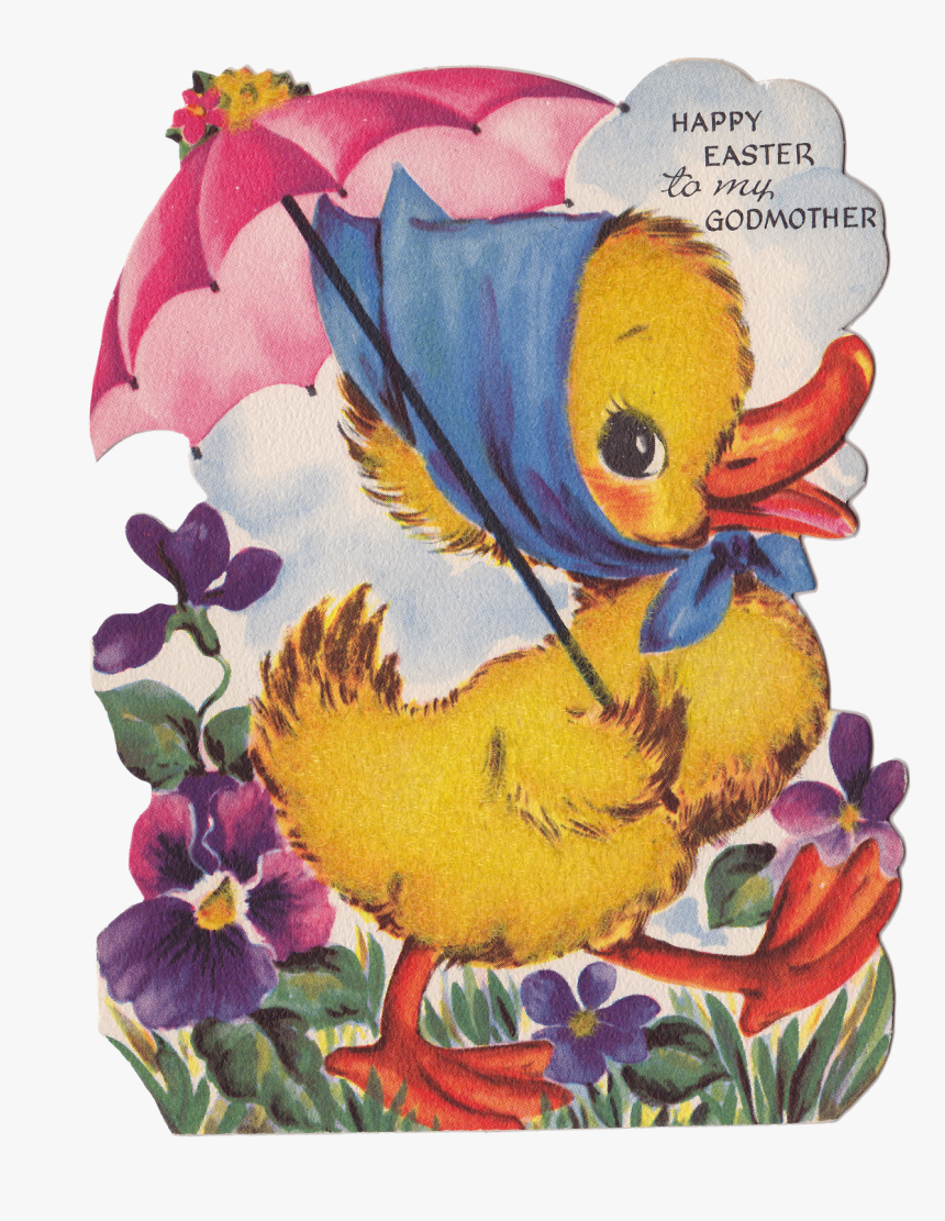 Vintage Easter Png Image Background, Transparent Png