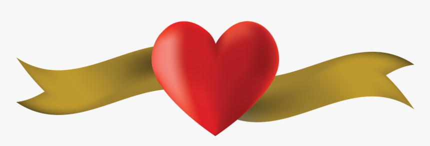 Banner Heart Placeholder Free Photo, HD Png Download