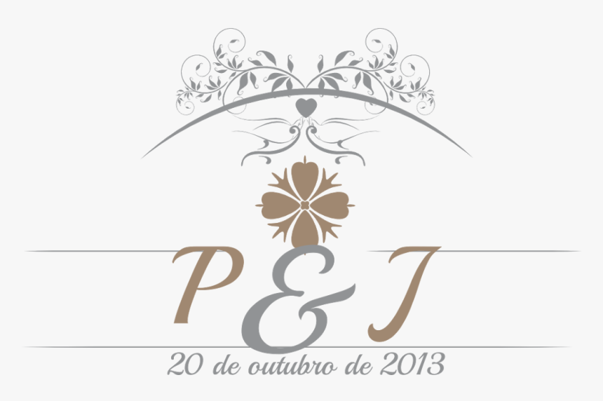 O Guia Completo Dos Monogramas De Casamento, HD Png Download