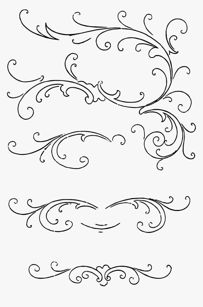 Vintage Lines Cliparts, HD Png Download