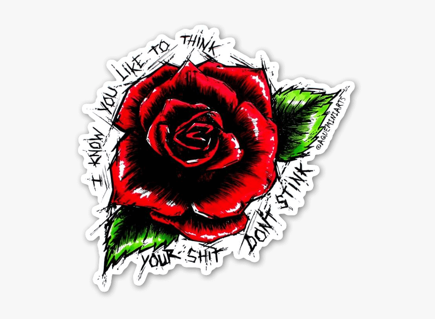 Rose Stank Sticker, HD Png Download