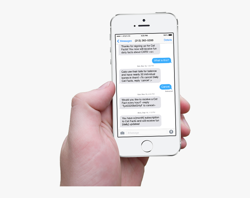 Iphone Message Png, Transparent Png