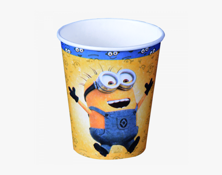 Birthdays & Parties Paper Glass Minions, HD Png Download