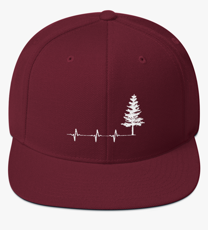 Heart Of Timber Hat Maroon Pulse, HD Png Download