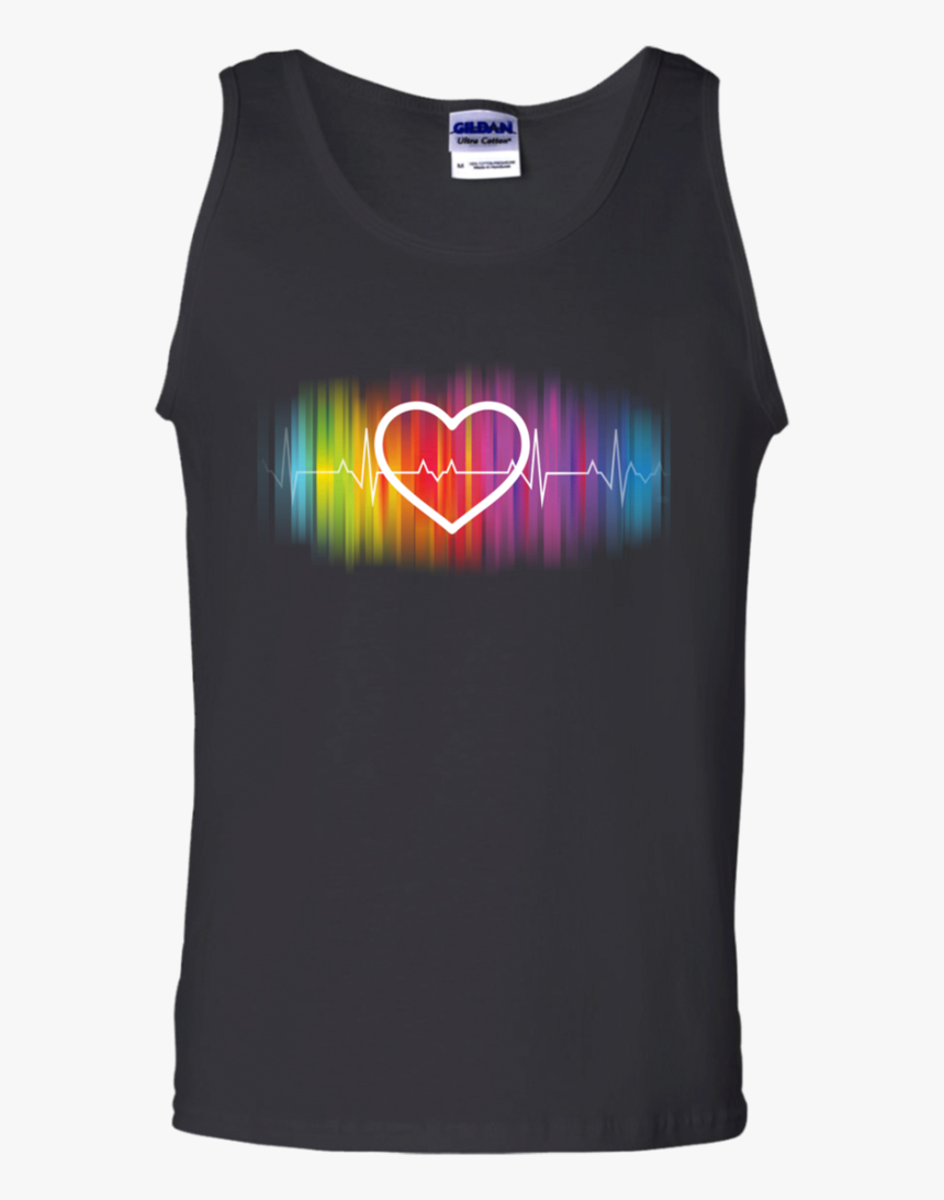 Rainbow Heart Pulse, HD Png Download