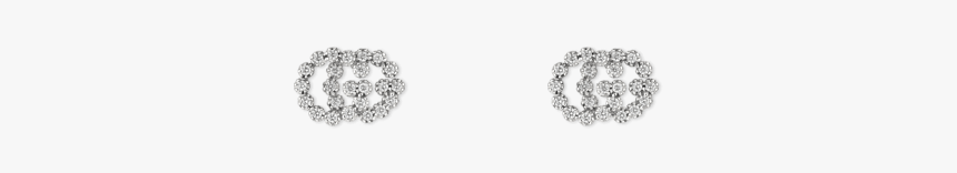 Gucci Gg Running Gold And Diamond Earrings Main Image, HD Png Download