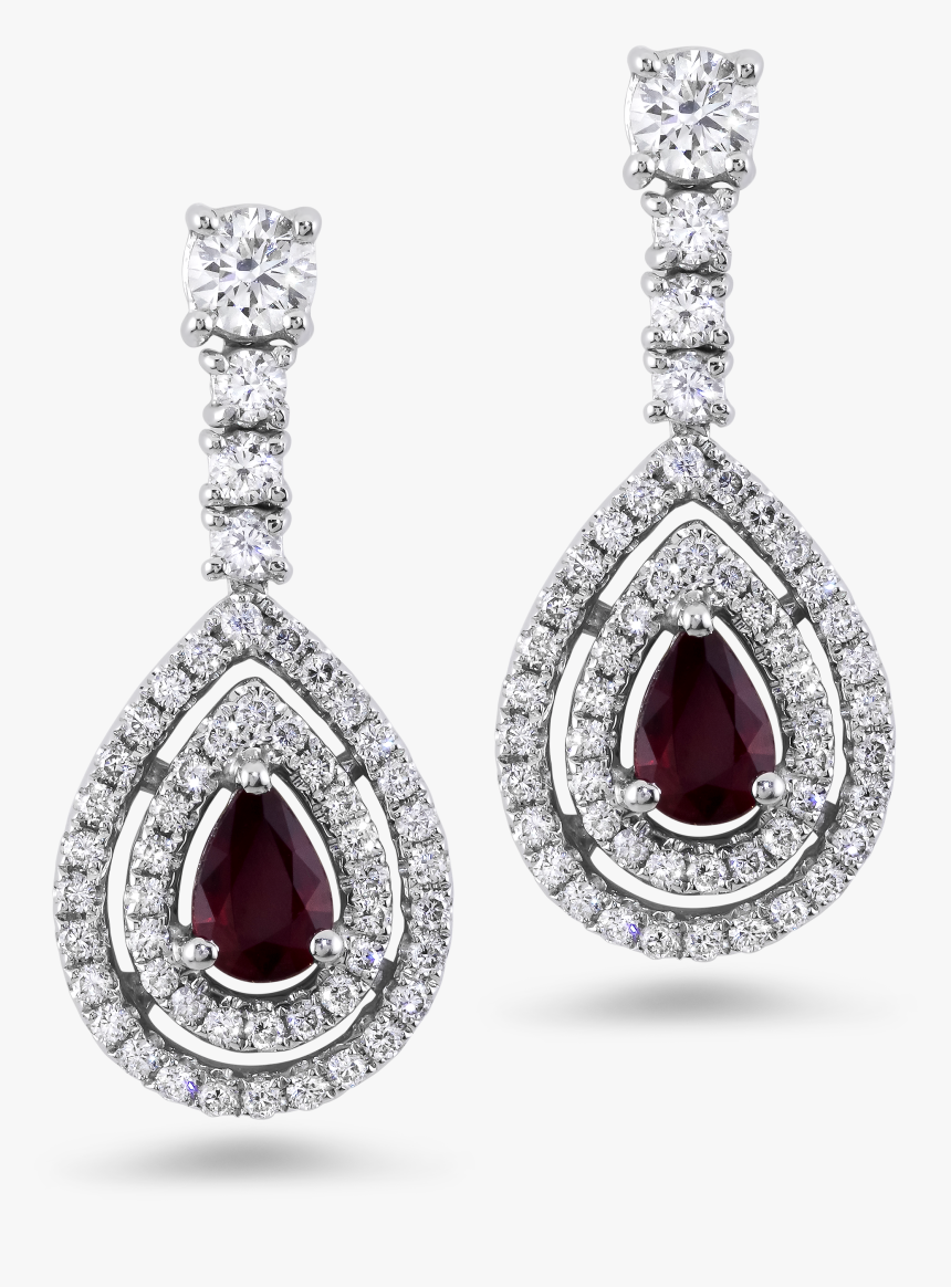 Diamond Earrings Png, Transparent Png