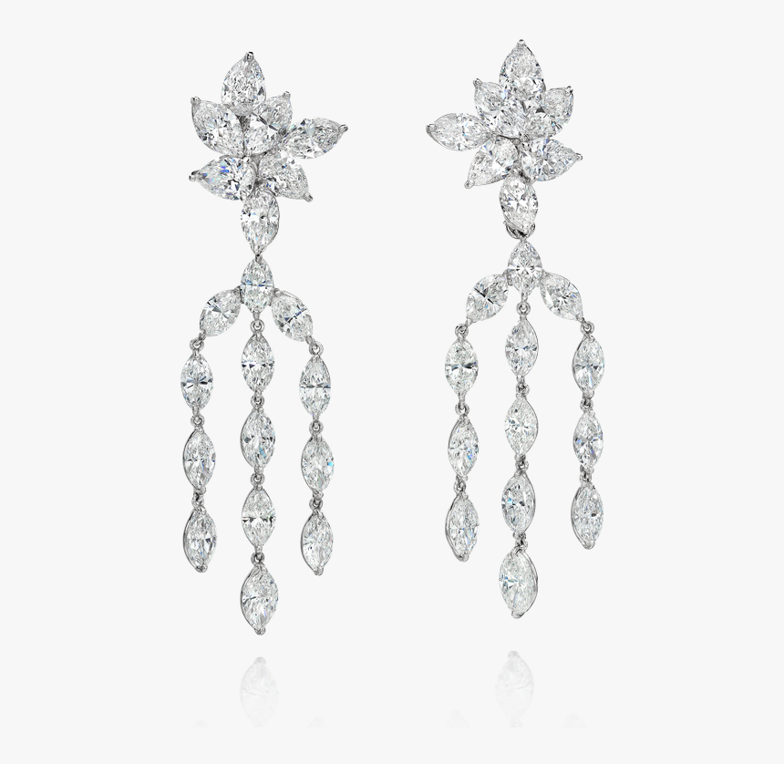 Diamond Earrings Png, Transparent Png