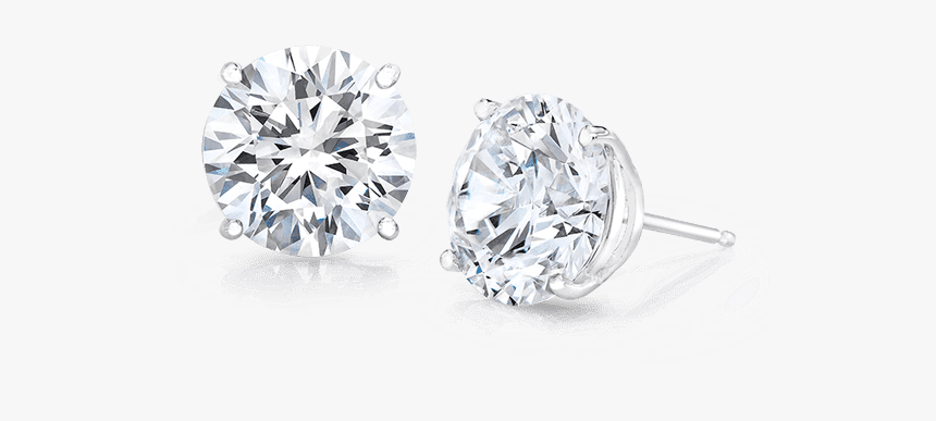 0 Ctw, 14k Stud Earrings, HD Png Download