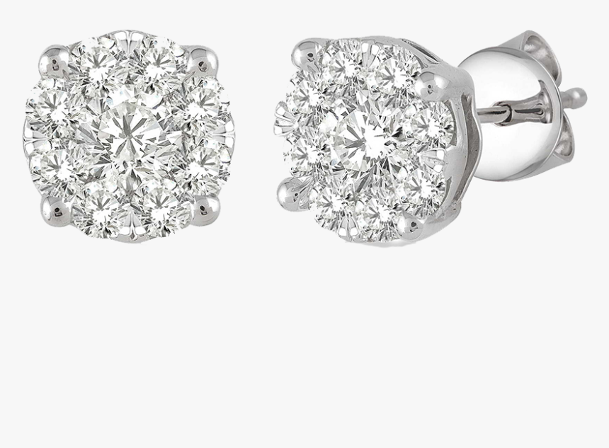 Diamond Earrings Png, Transparent Png
