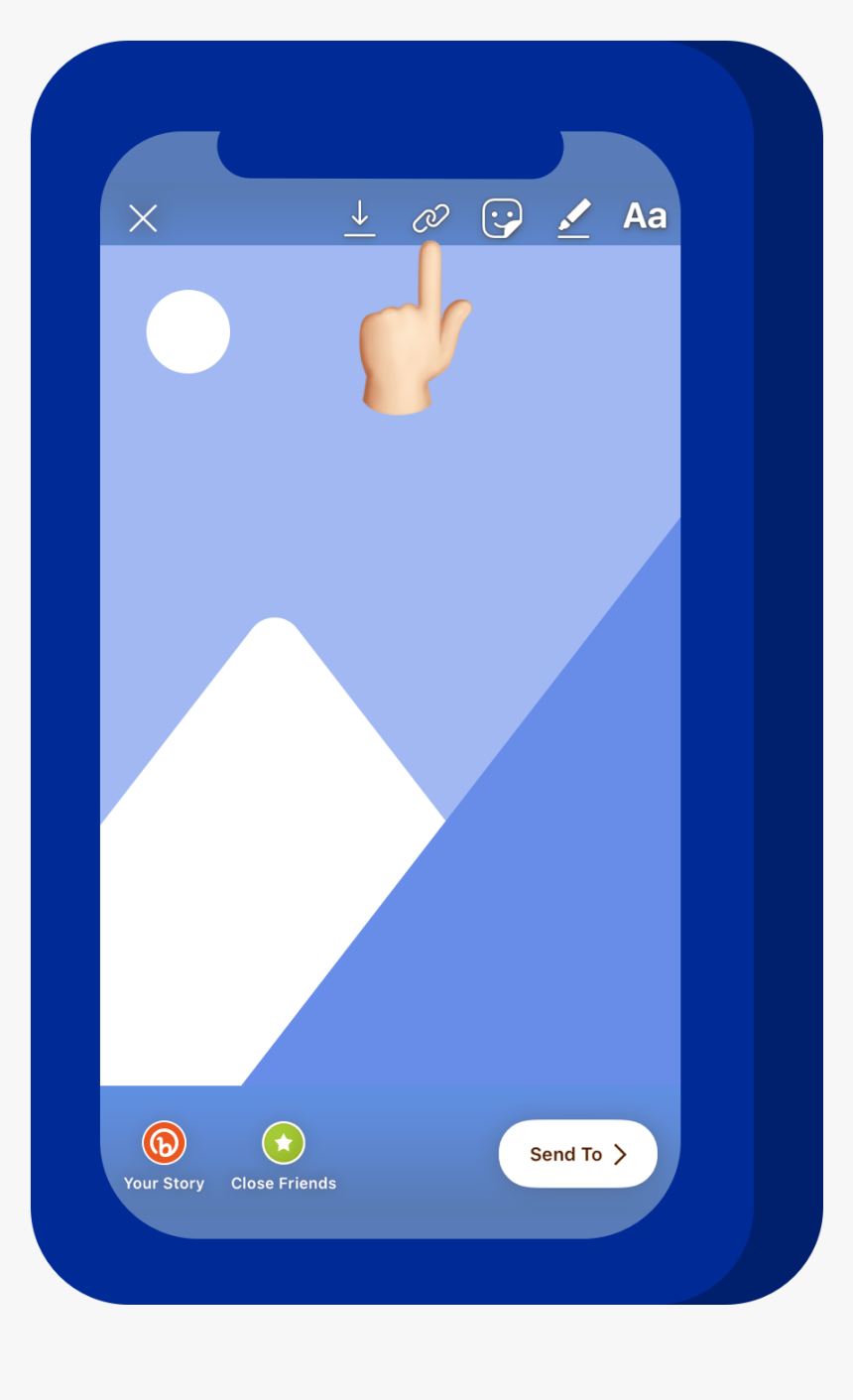 How To Add A Link To Instagram Stories, HD Png Download