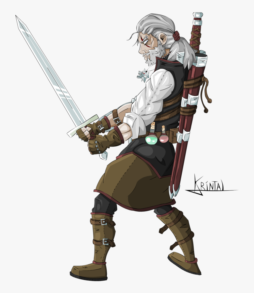 Geralt De Riv Png, Transparent Png