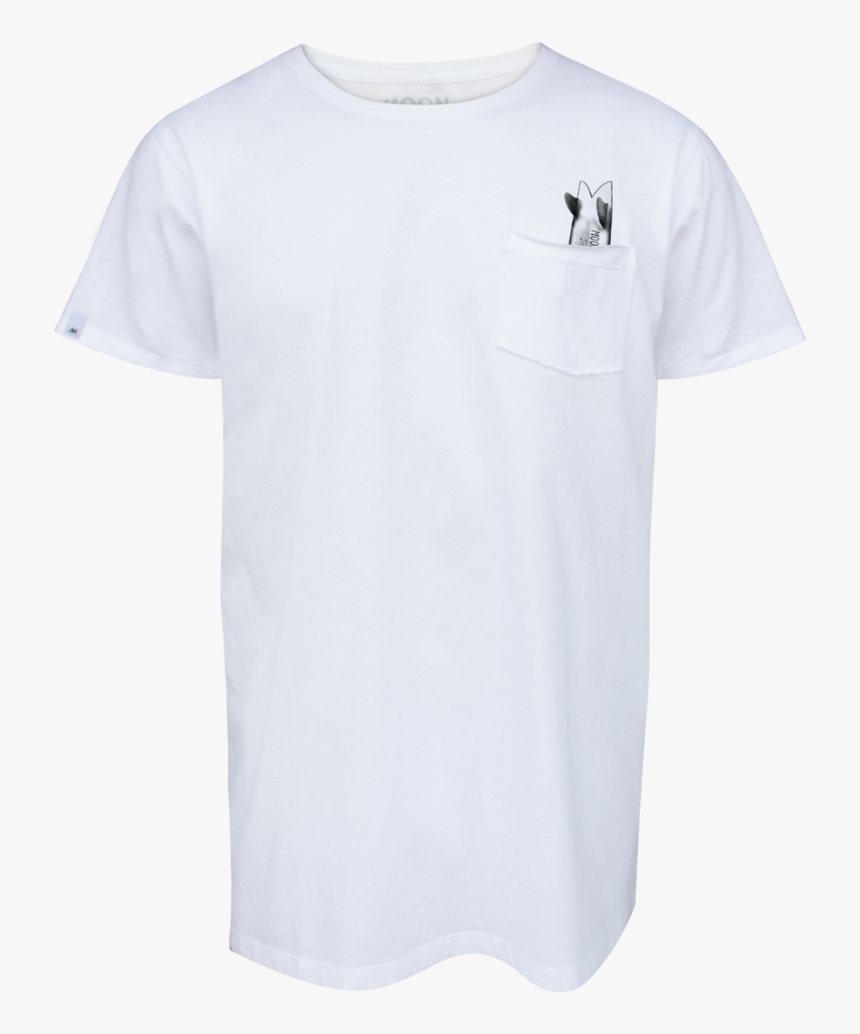 Man T-shirt Pocket Twin Fin, HD Png Download