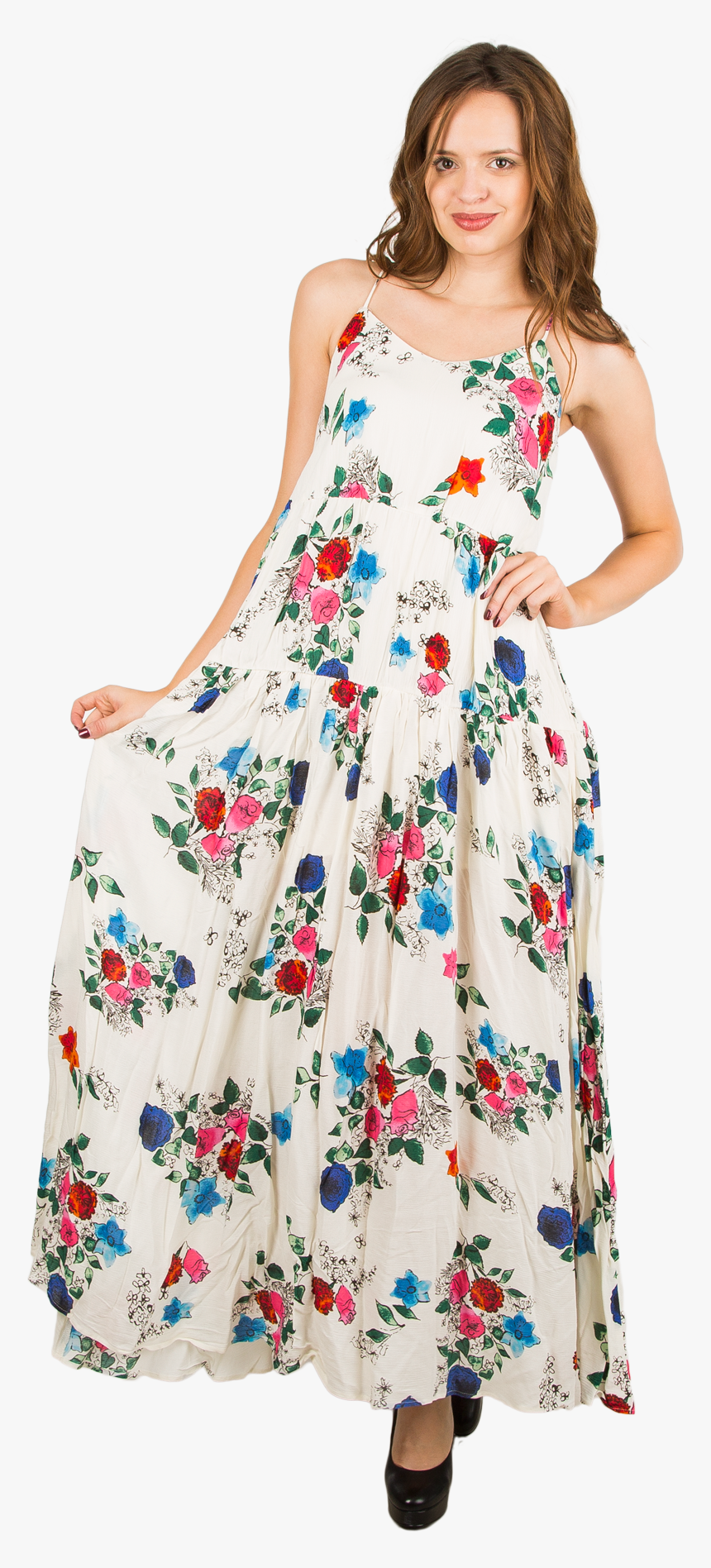 Maxi Dress Fiora-1, HD Png Download