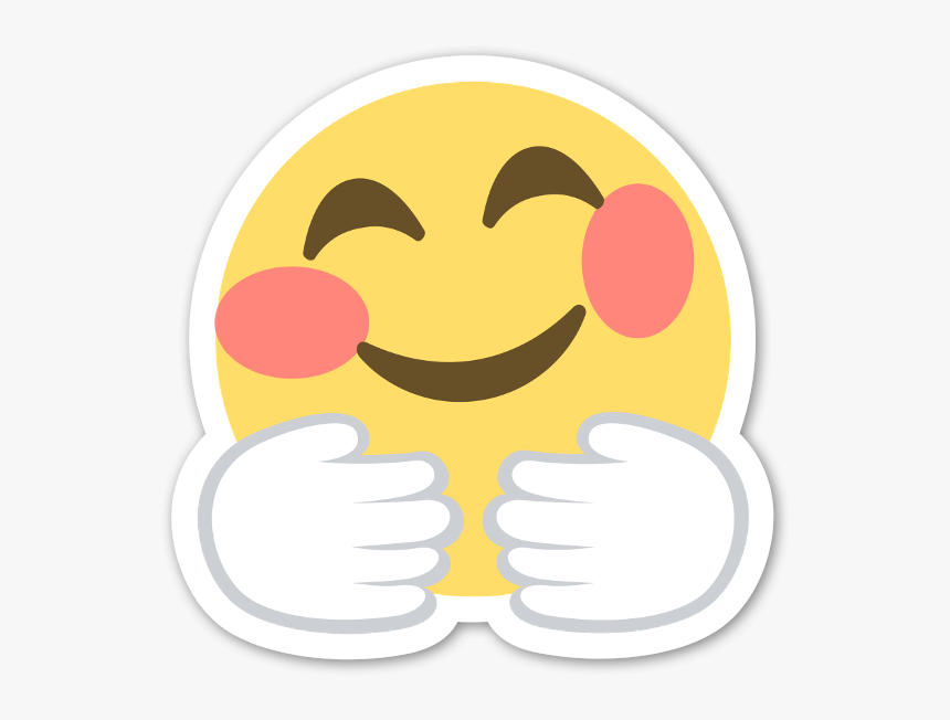 Hugging Face Sticker, HD Png Download