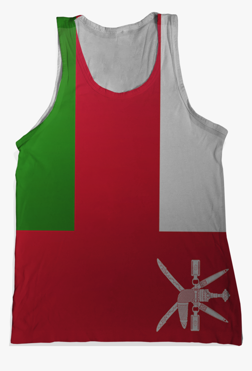 Oman Flag Tank Top, HD Png Download