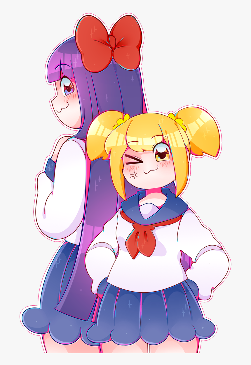 Pop Team Epic Png, Transparent Png