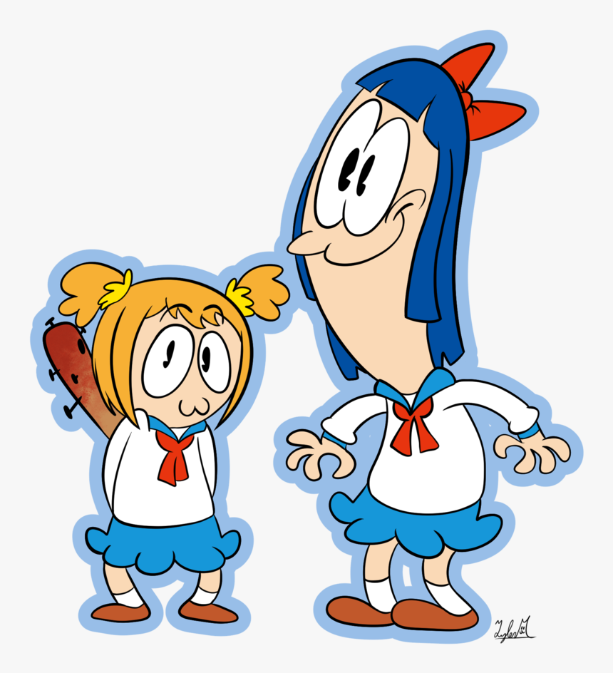 Pop Team Epic By Scottie, HD Png Download