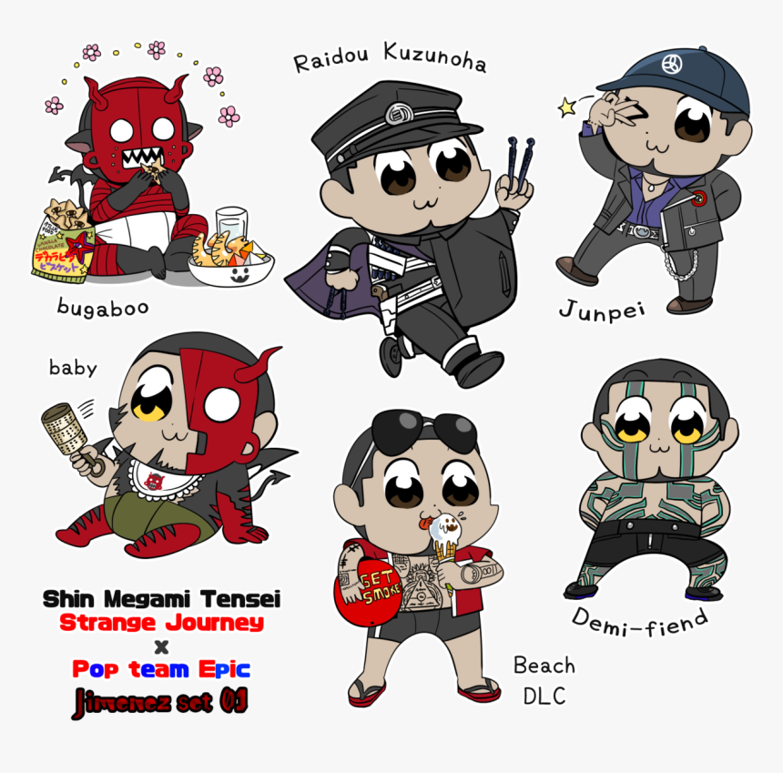 Pop Team Epic Png, Transparent Png