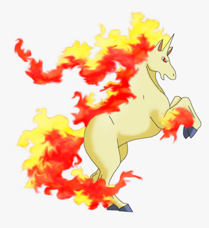 Rapidash Png, Transparent Png