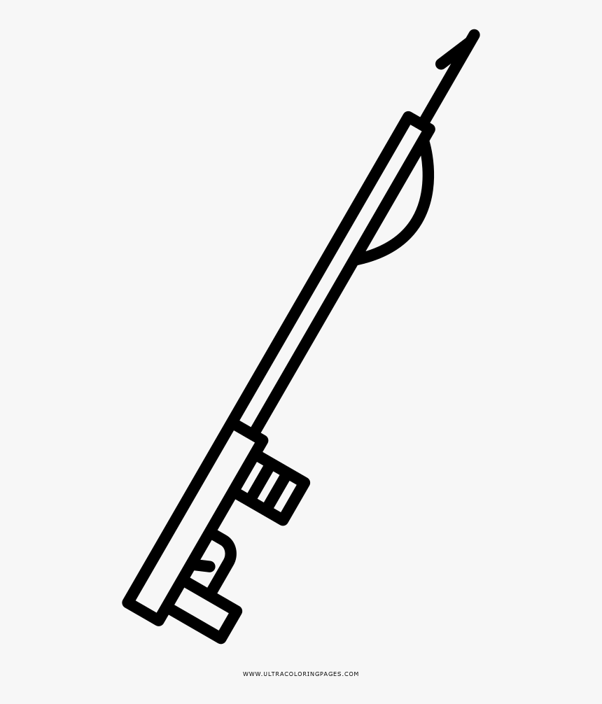 Harpoon Coloring Page, HD Png Download