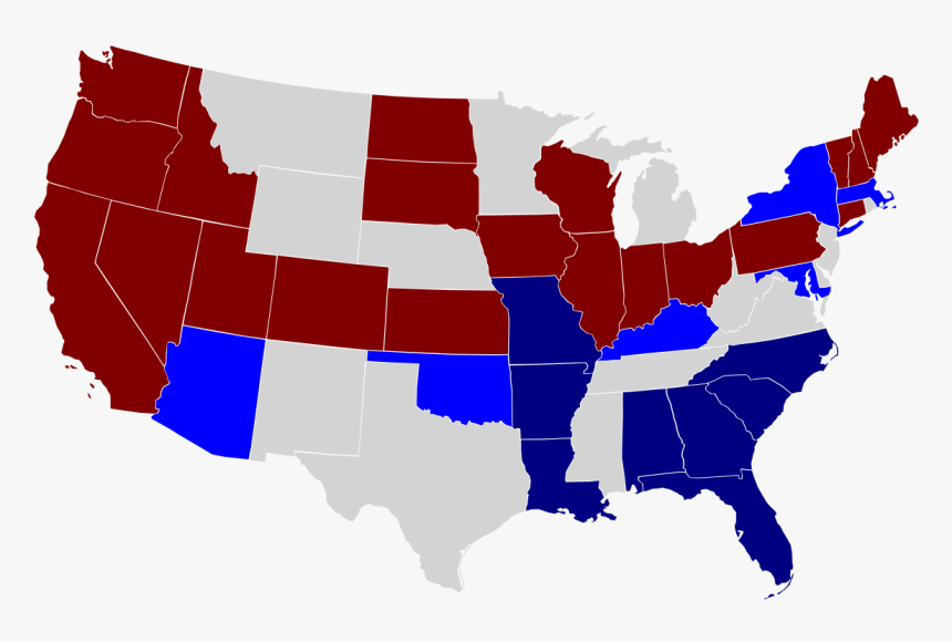 Transparent Us Map Icon Png, Png Download