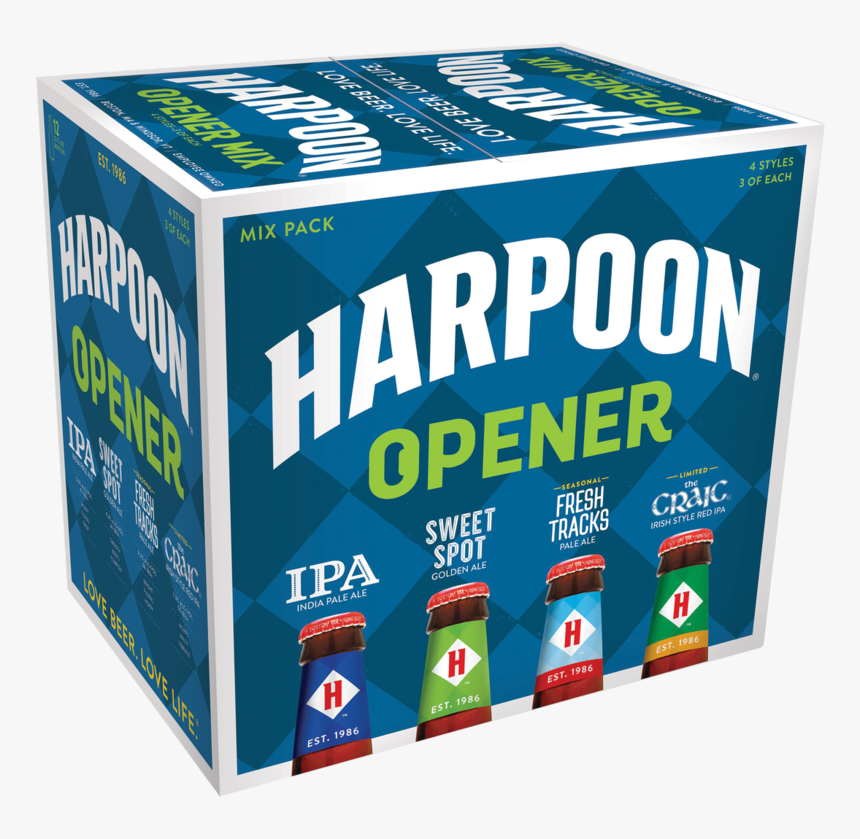 Harpoon Opener Variety Pack Beer, HD Png Download