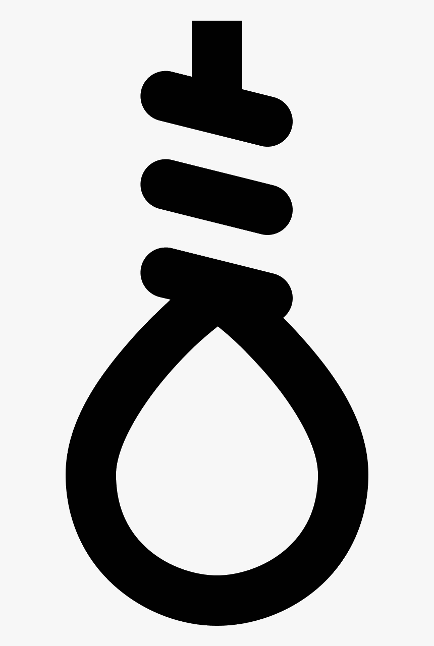 This Icon Resembles A Typical Hangman S Noose, HD Png Download