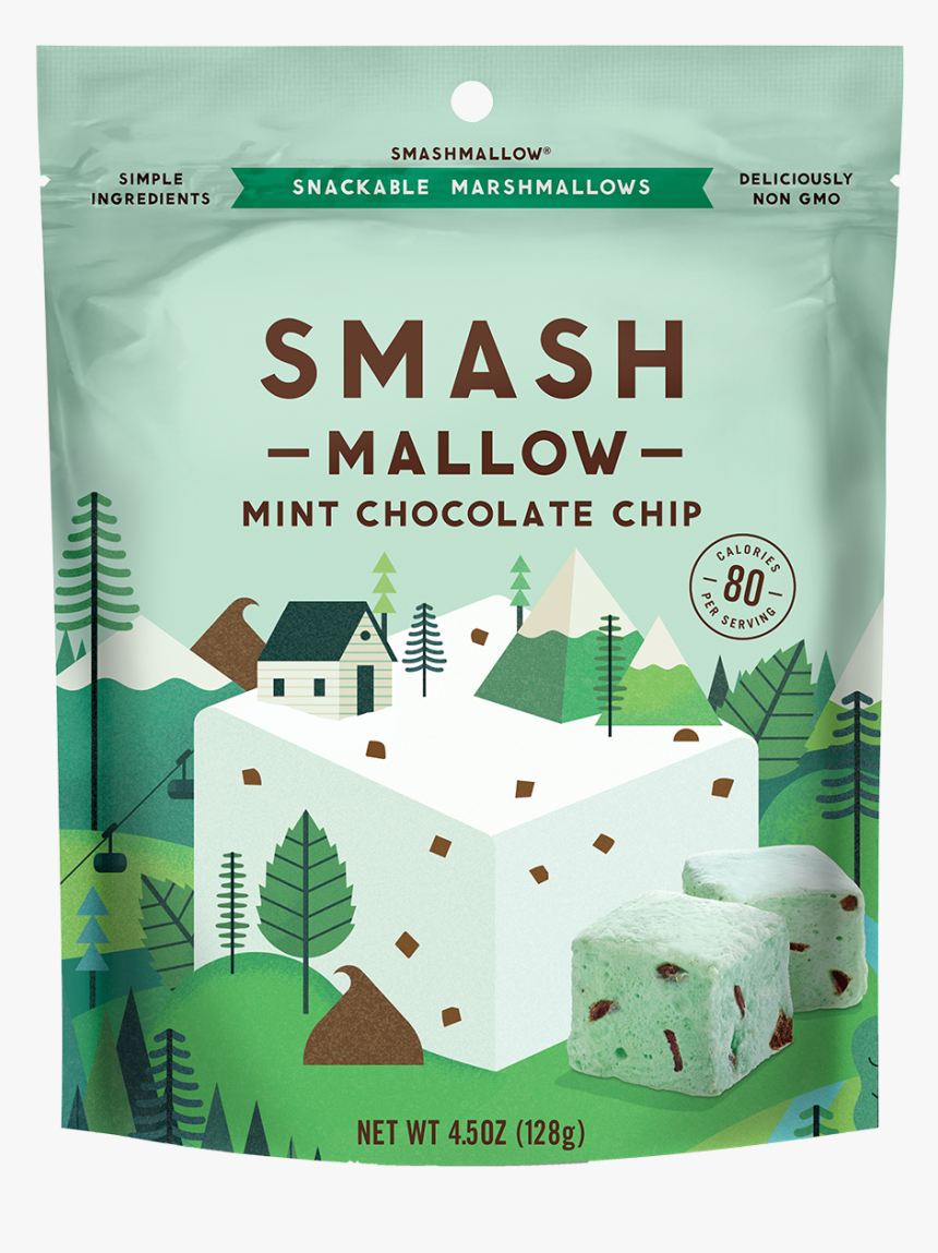 Mint Chocolate Chip Smash Mallow, HD Png Download