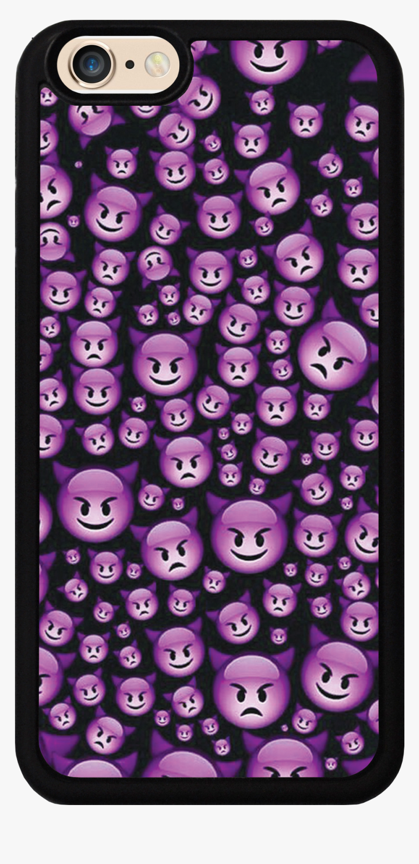 Purple Devils Emoji Case, HD Png Download