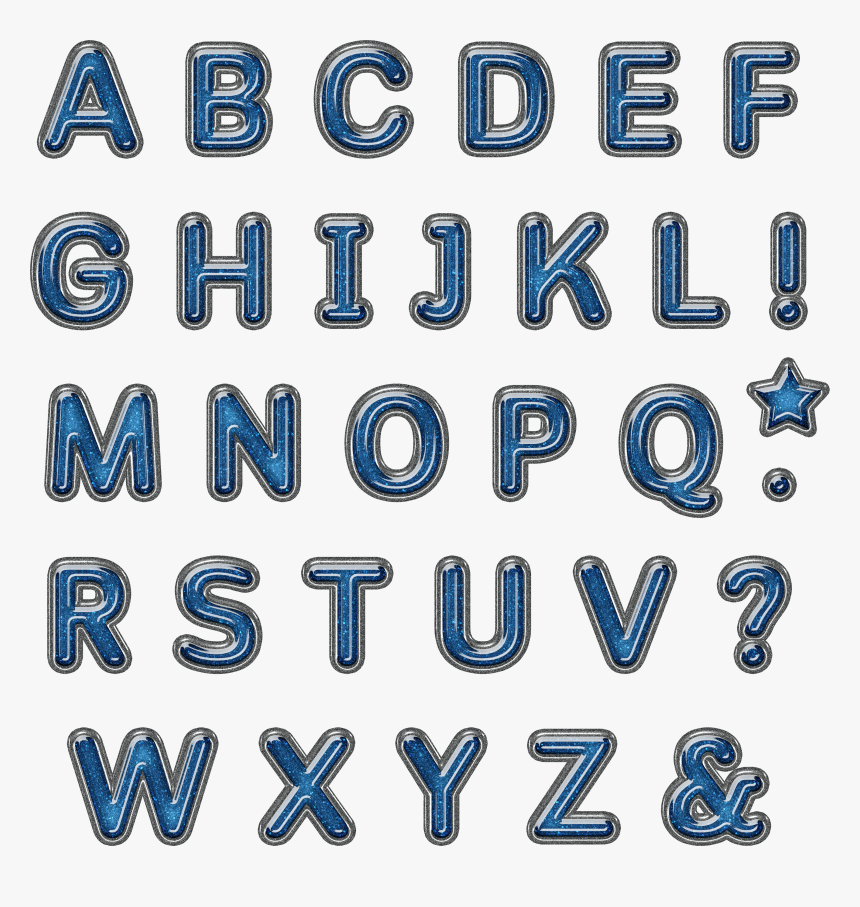 Transparent Blue Glitter Png, Png Download