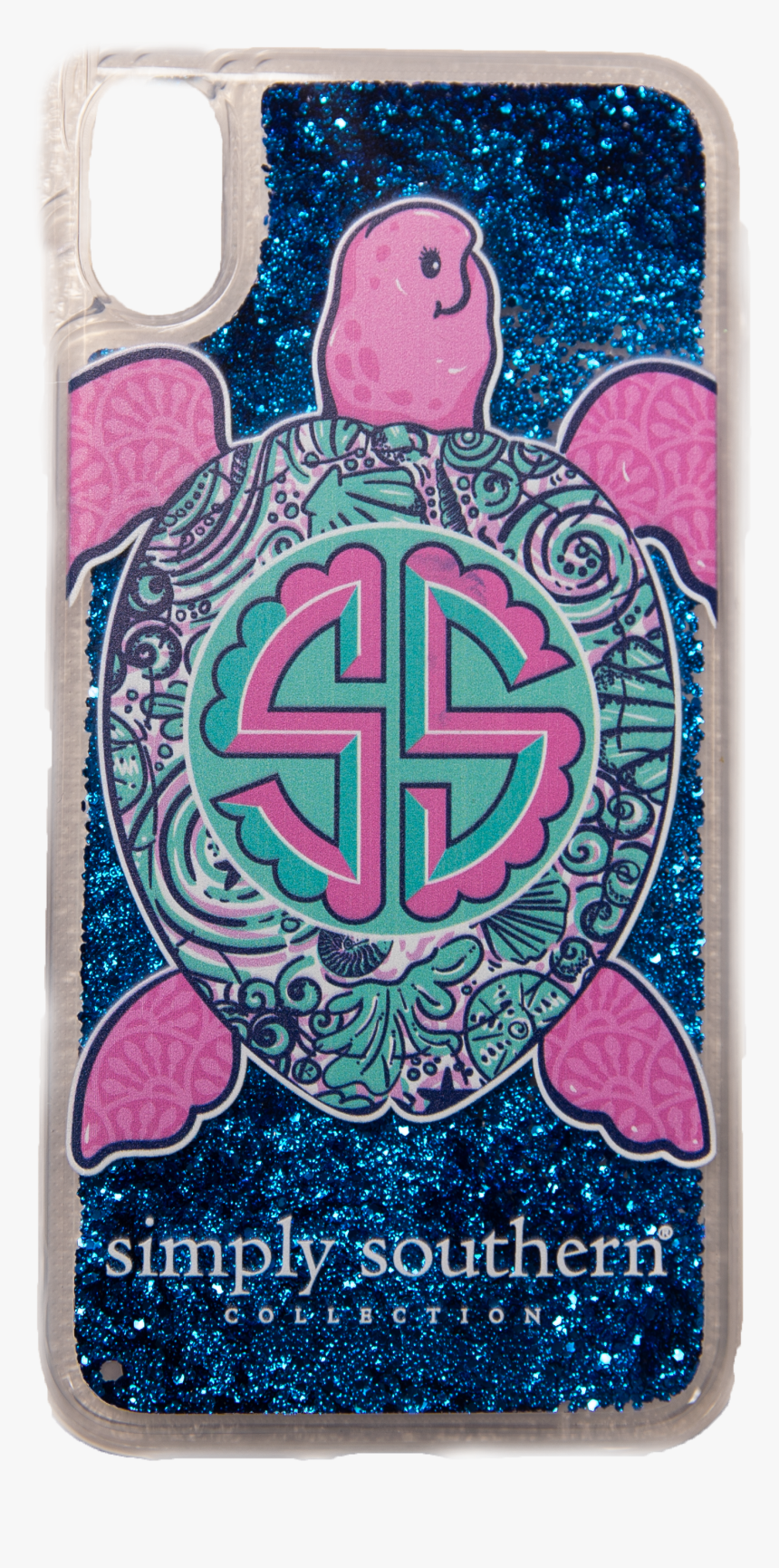 Turtle Blue Glitter Phone Case 
 Class Lazyload Lazyload, HD Png Download
