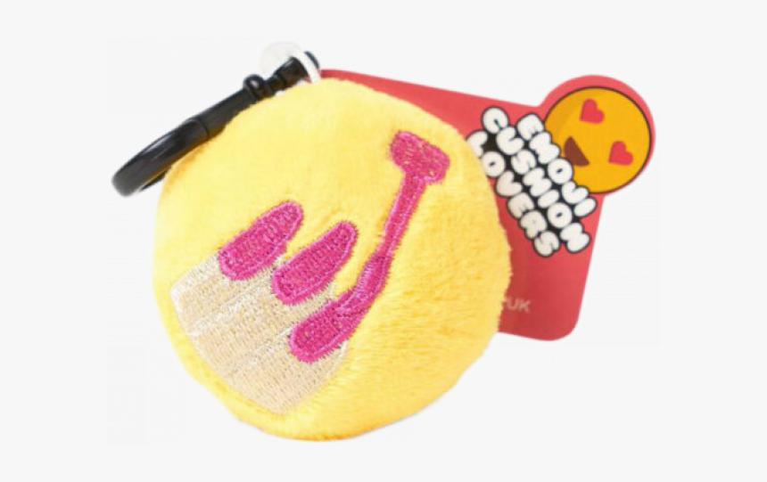Emoji Keyring - Nail Polish, HD Png Download