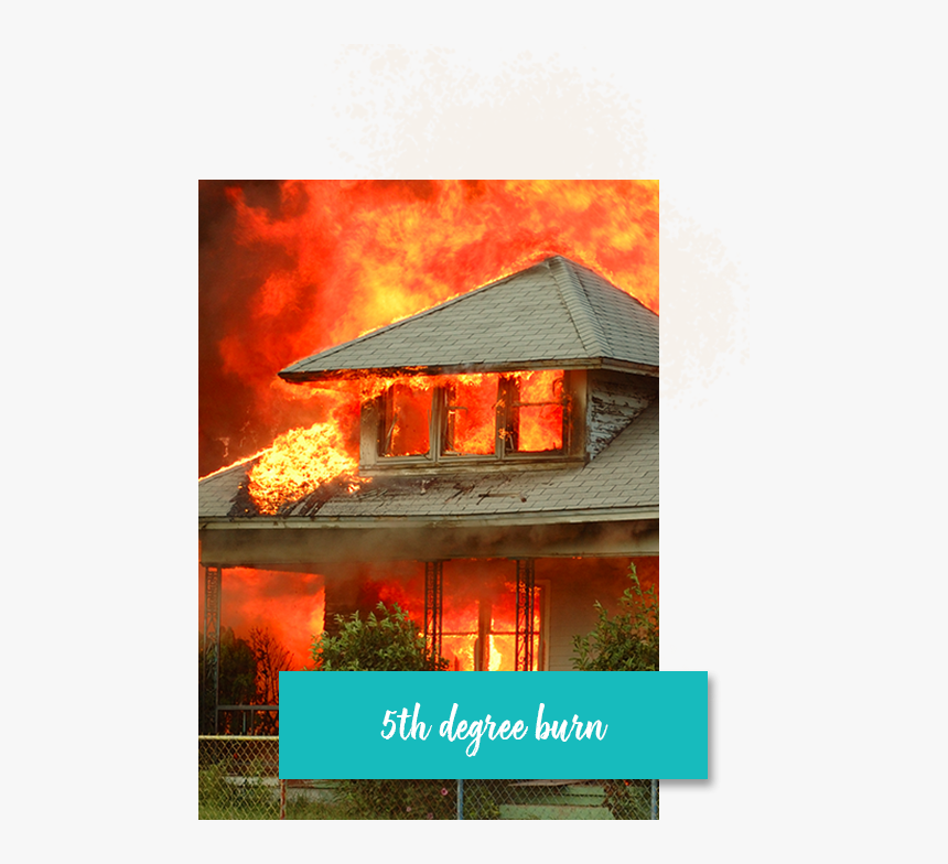 House On Fire, HD Png Download