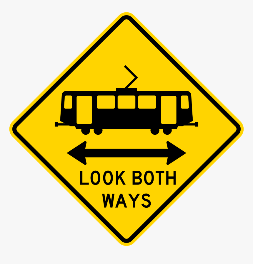 Railroad Crossing Sign Png, Transparent Png