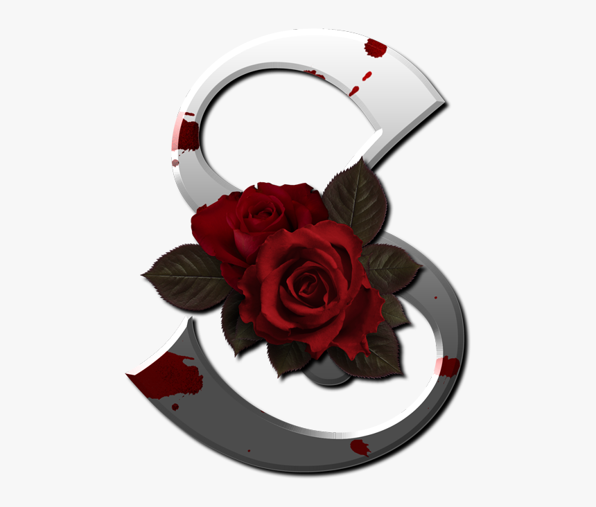 Gothic Clipart Red Rose, HD Png Download