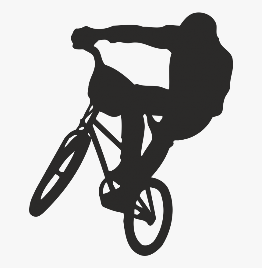 Bmx Bike Bicycle Cycling Wall Decal, HD Png Download
